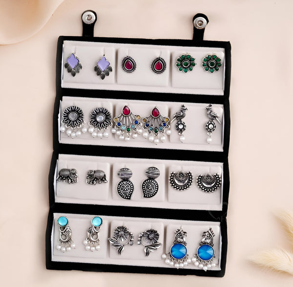 Urban Oxidized Studs Gift Set